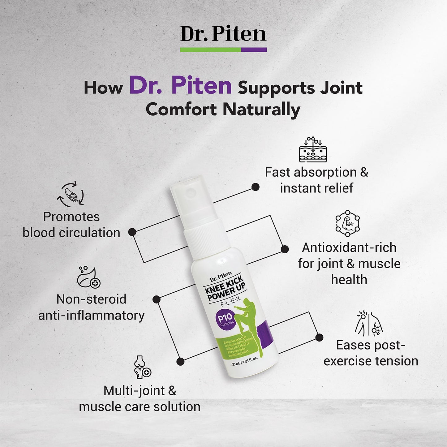Dr. Piten™ FLEX (Knee Ankle Joint Pain Relief)