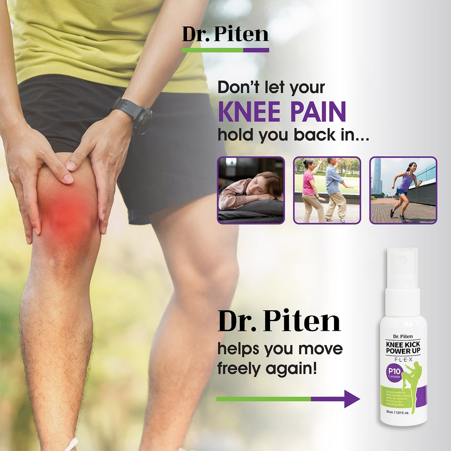 Dr. Piten™ FLEX (Knee Ankle Joint Pain Relief)