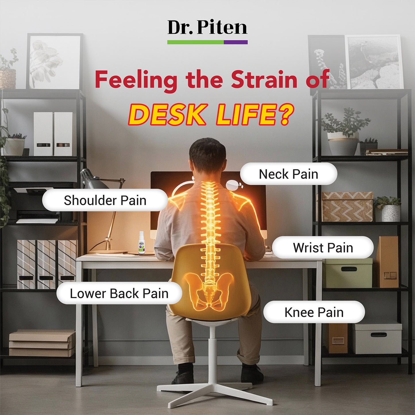 Dr. Piten™ FLEX (Knee Ankle Joint Pain Relief)